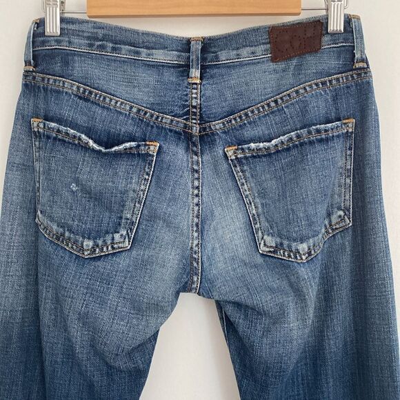 Citizens of Humanity Vintage Y2K Low Rise Mid Blue Tapered Jeans Size 25 - Picture 5 of 16